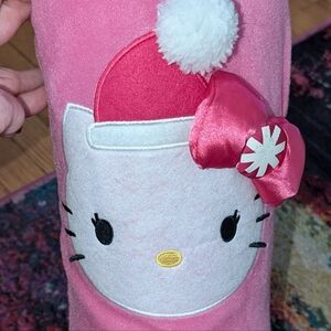 HELLO KITTY Super Cute Christmas Stocking Plush Holiday Christmas - NWOT